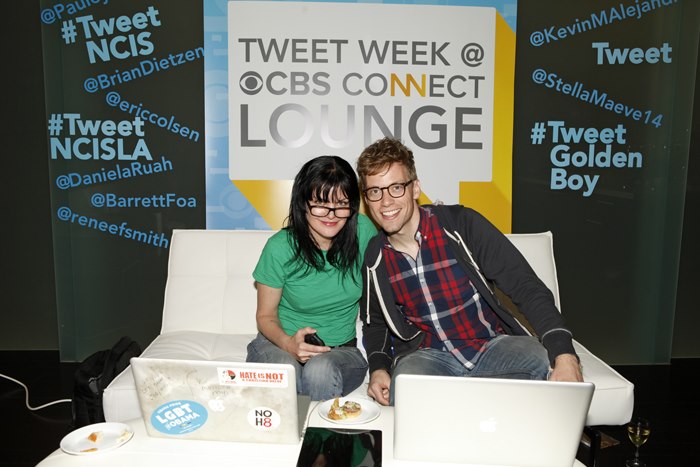 NCISLA Stars at CBS Tweet Week