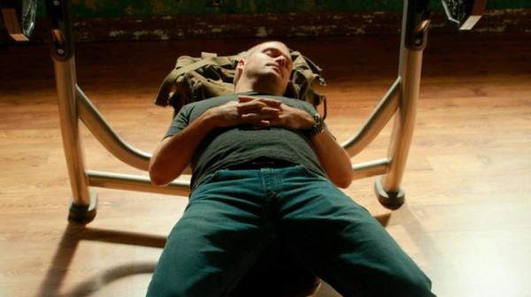 Callen "resting between sets"... LOL