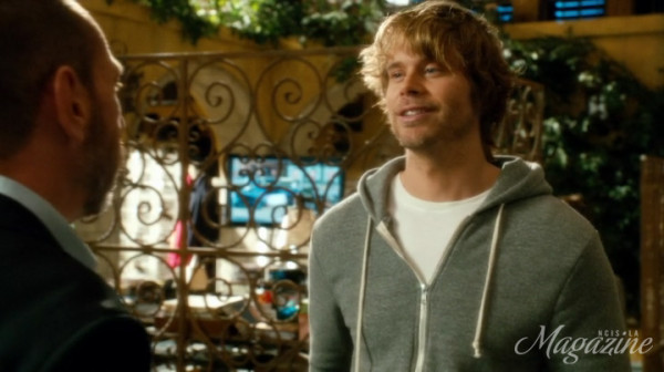 Deeks asking Granger to back him up ?? *checks surface of hell*