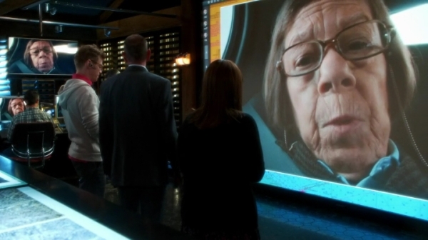 "Mr. Beale, if you turn this off, you're going to regret it long after your wounds have healed." Woah, Hetty !!