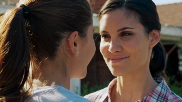 Careful when Kensi smiles at you like this. You're about to get headbutted...