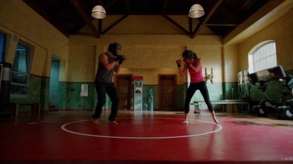 Kensi and Deeks "dancing"...