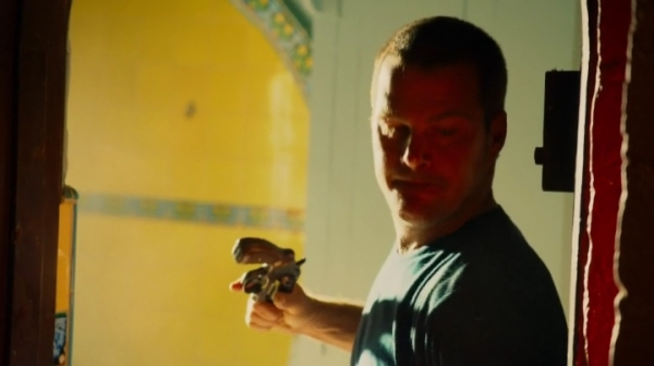 Callen prepping to hit the gun with the gun ?? Now that's desperate...