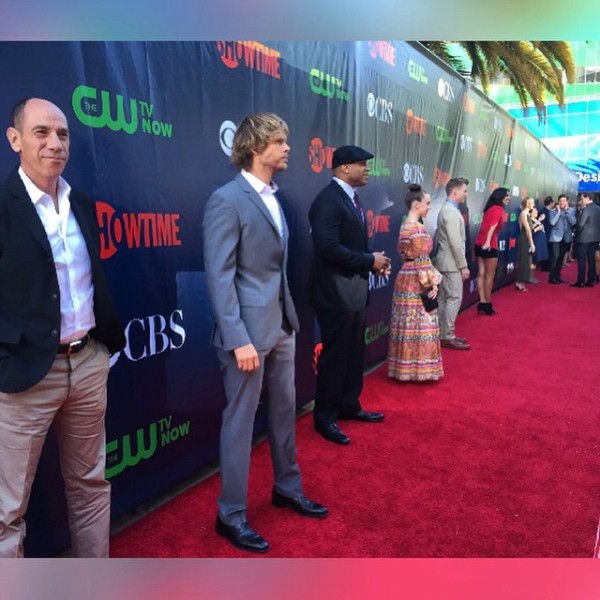 ©KristenJane - Every few years when mercury is in retrograde, and all the planets line up, and if you wish upon a shooting star, all of your talent will arrive at the same time and all do the carpet in one crazy franchise takeover. #winning #tca15 #ncisla #ncis