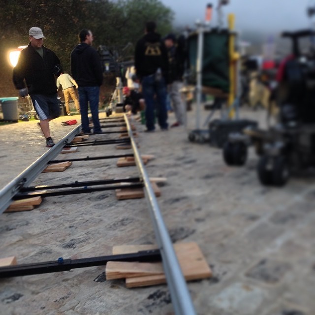 NCIS Los Angeles "Three Hearts" BTS Picture